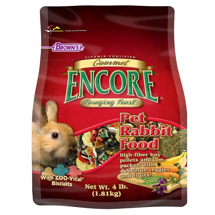 Alimento Browns Encore Gourmet Conejos  4Lb