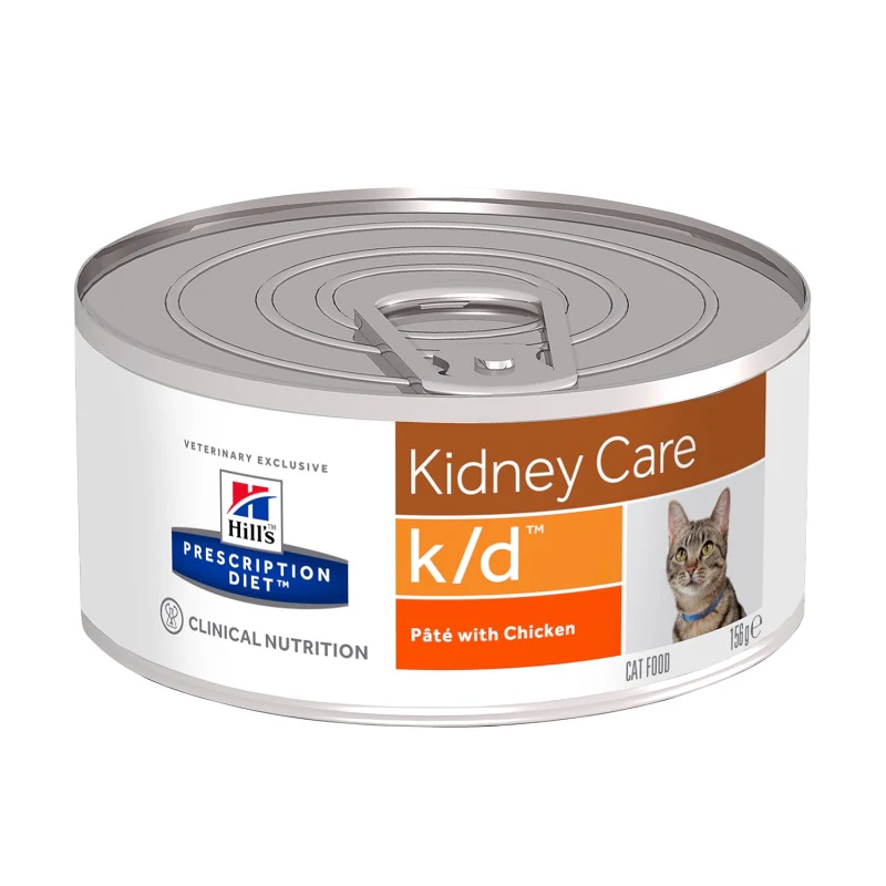 Alimento Húmedo en Lata Para Gatos Hills Prescription Diet K/D 5 Oz