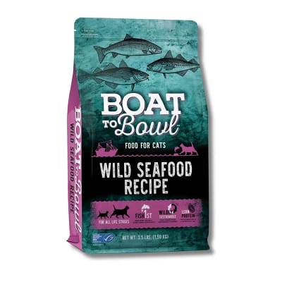 Alimento Para Gato Boat To Bowl Marisco 3.5LB