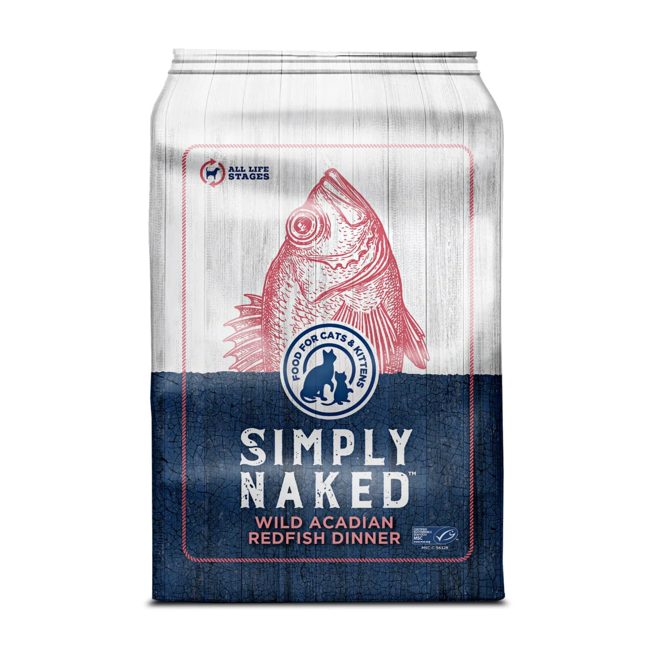 Alimento Para Gato Simply Naked Pescado Rojo 4LB