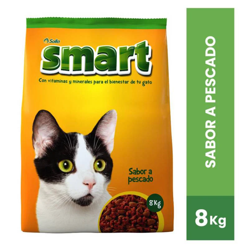 Alimento Seco Para Gatos Smart Pescado - Image 3