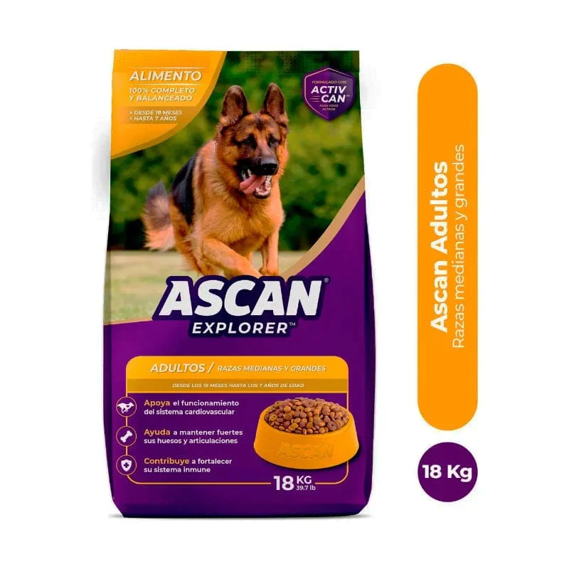 Alimento Seco Para Perros Adultos Ascan Explore - Image 3