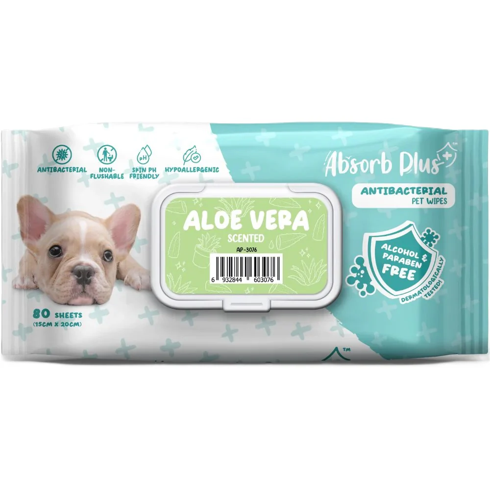 AP Toallitas Antibacteriales Aloe para Perros