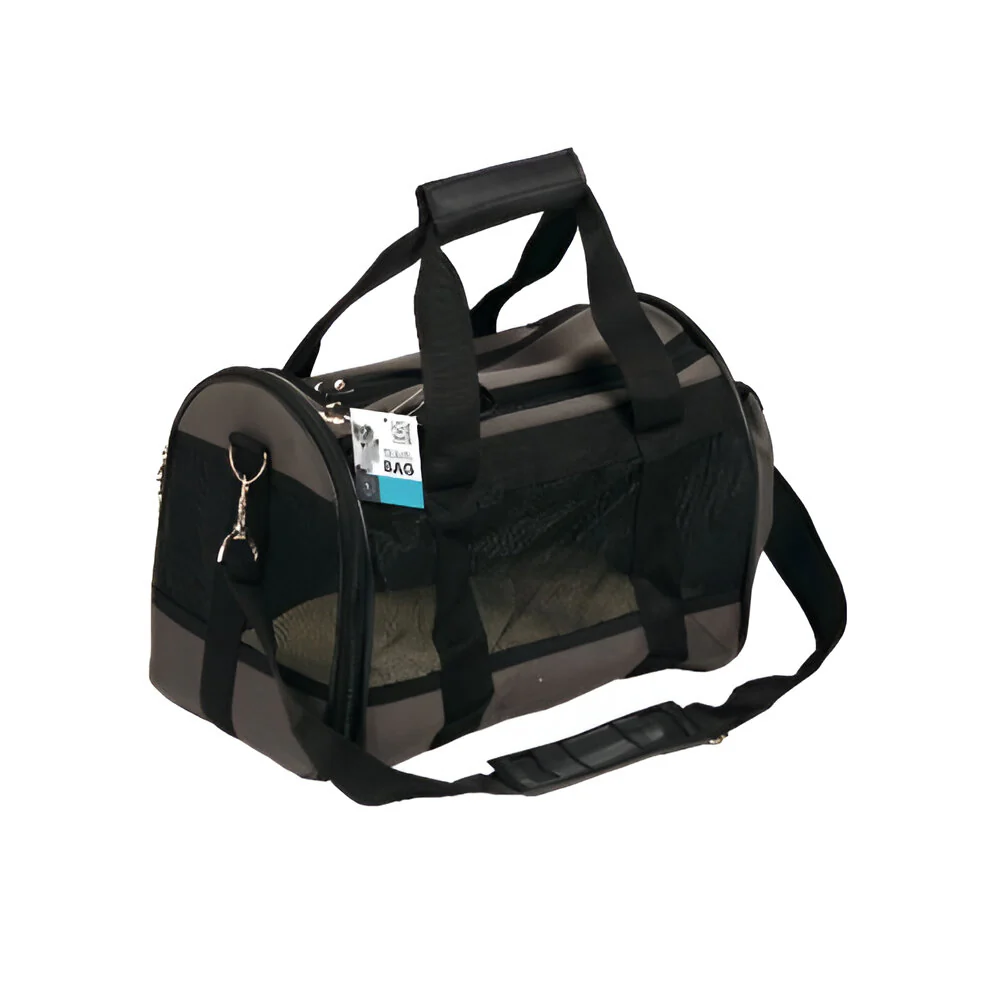 Bolsa de Viaje para Mascota Negra -S