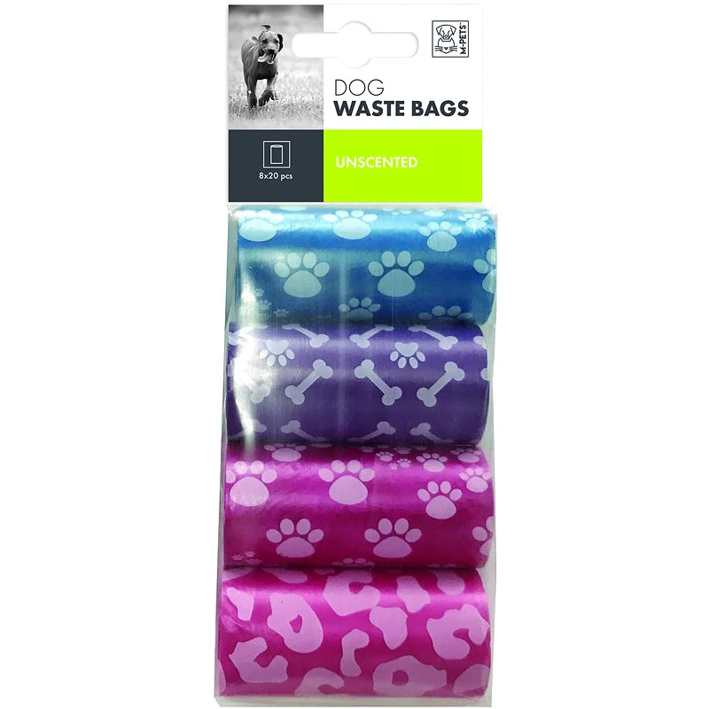 Bolsas de Colores para Desechos M-Pets 8 unidades