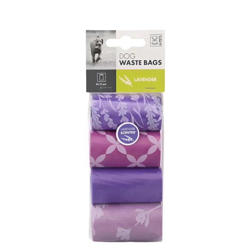 Bolsas para Desechos M-Pets Olor Lavanda