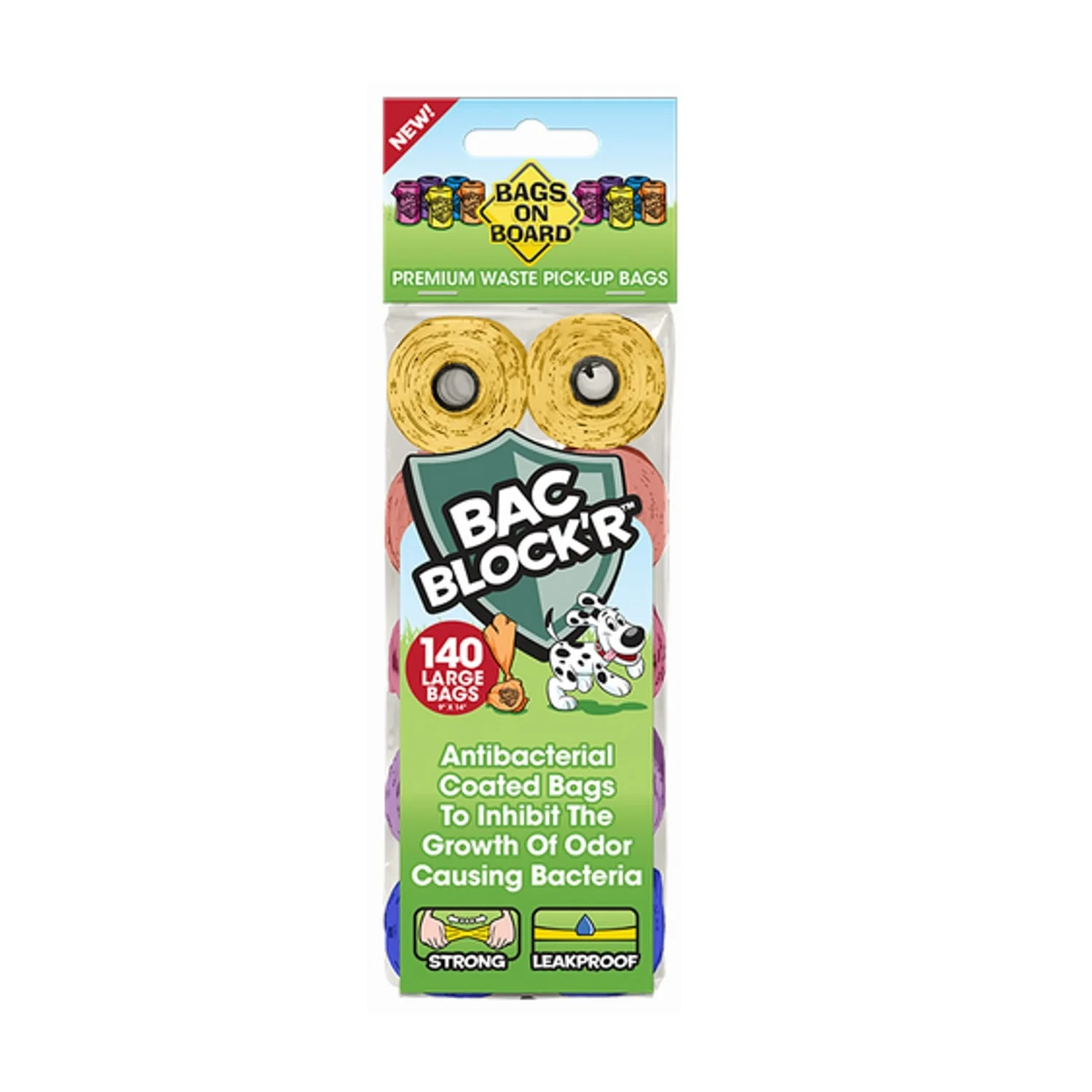 Bolsitas de Desechos Colores variados 140 Uds