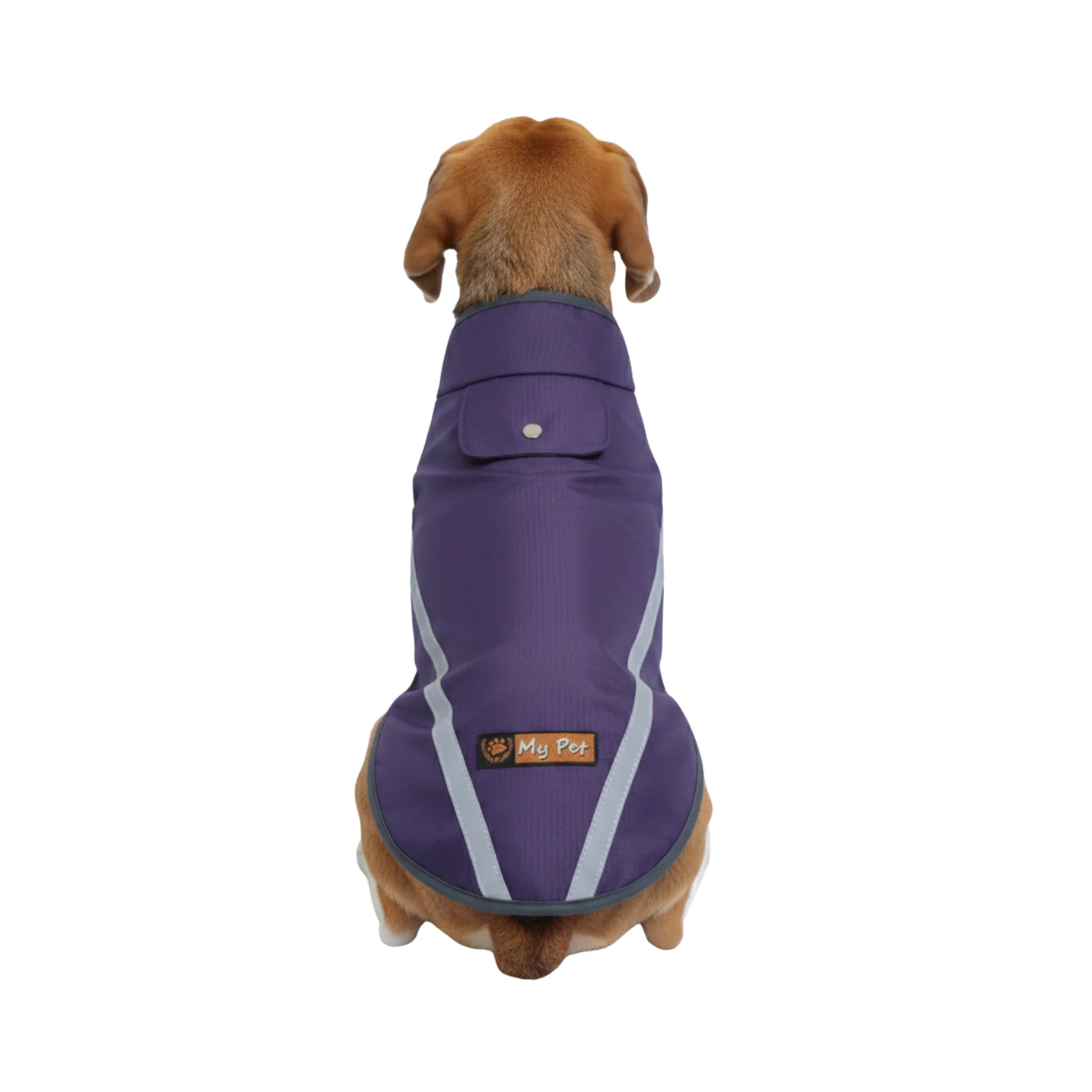 Capote Para Mascota Morado Oscuro/ M - Image 2