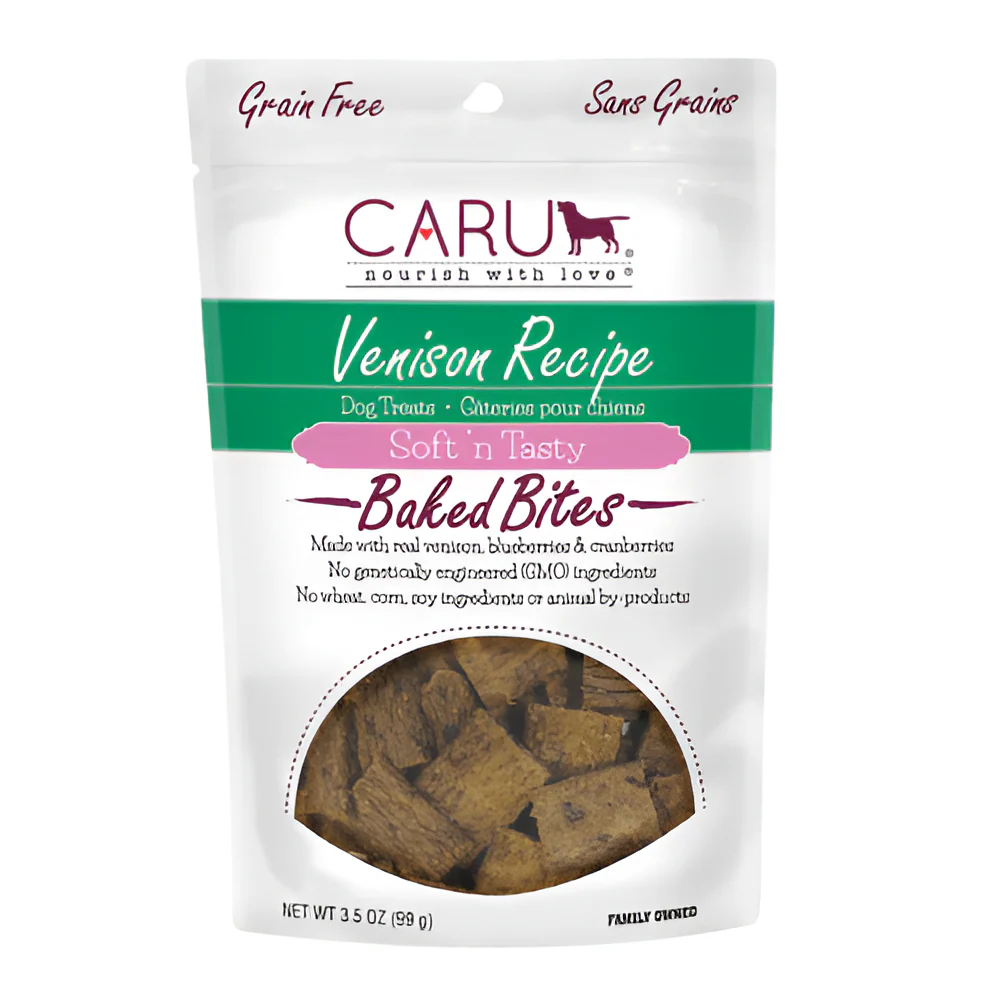 Caru Snack Sabor Venado Para Perro 4OZ
