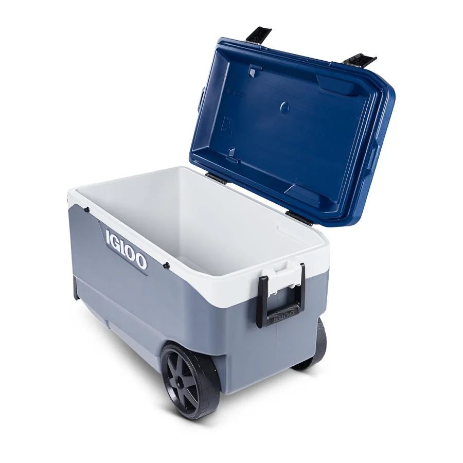 Cooler Igloo con Rueda Azul/Gris 90QT - Image 3