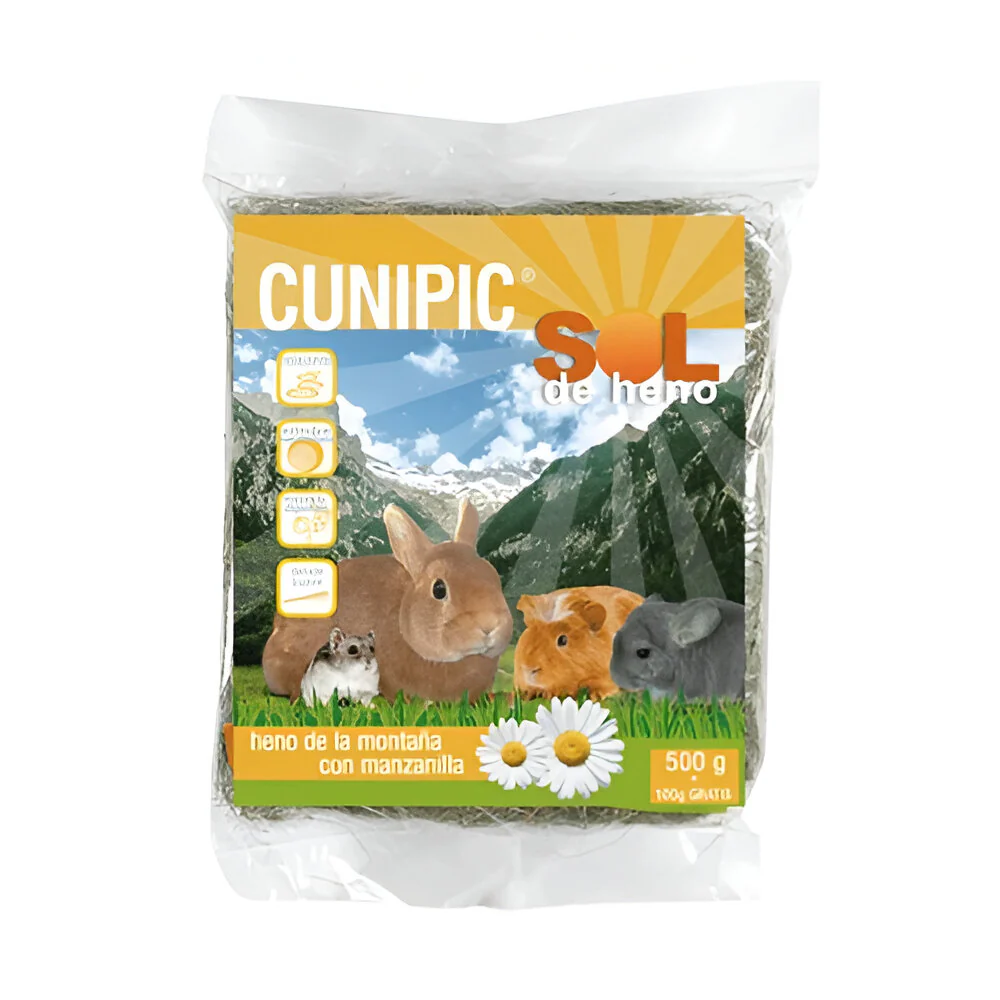 Cunipic Heno Con Manzanilla 500g