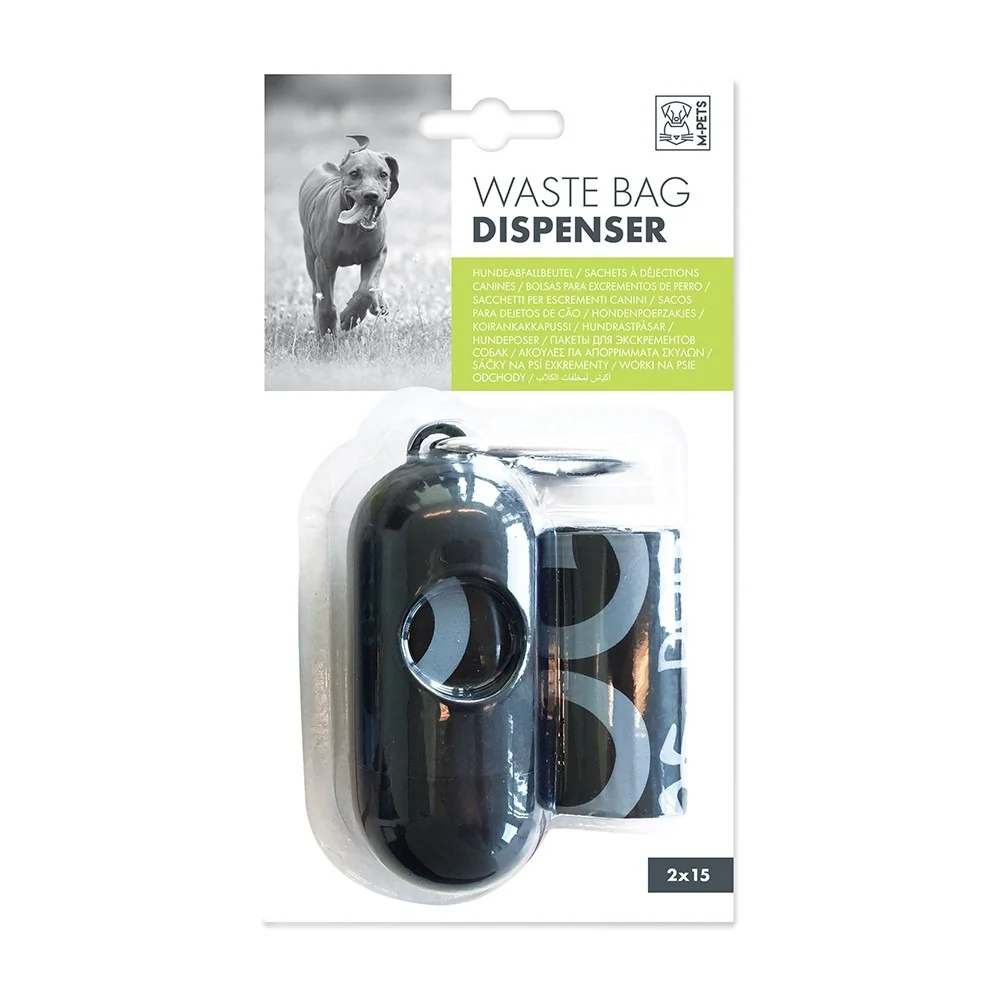 Dispensador de Bolsas para Recoger Desechos M-Pets