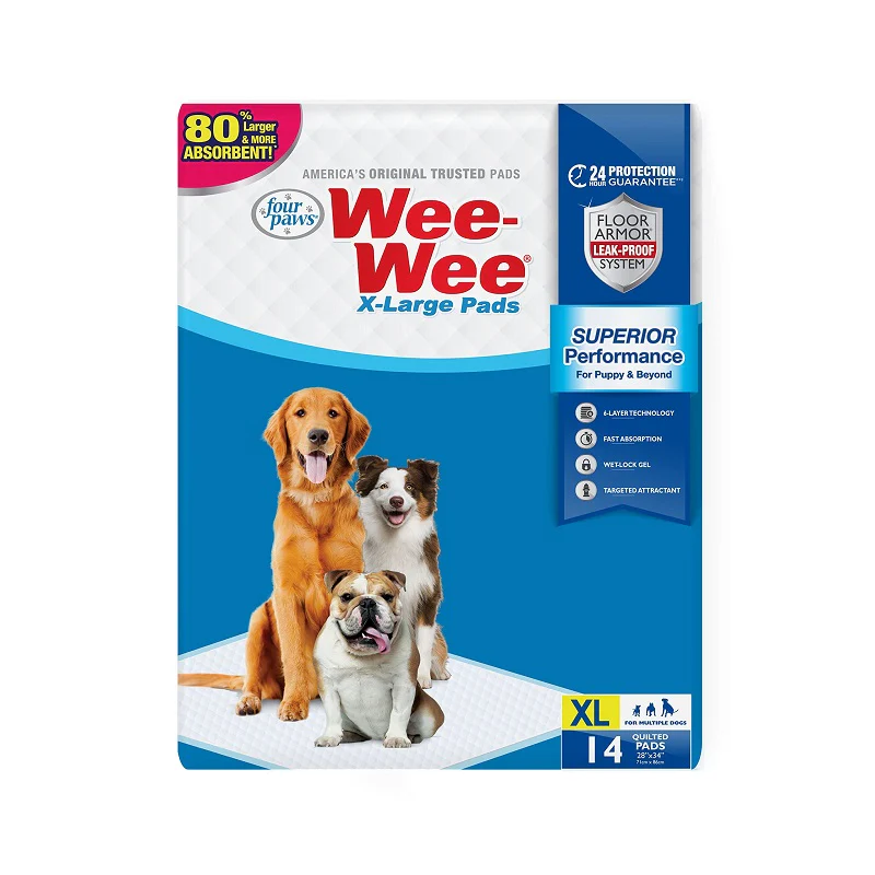 Four Paws Weewee Pad 28 X 34 Xl 14Ud