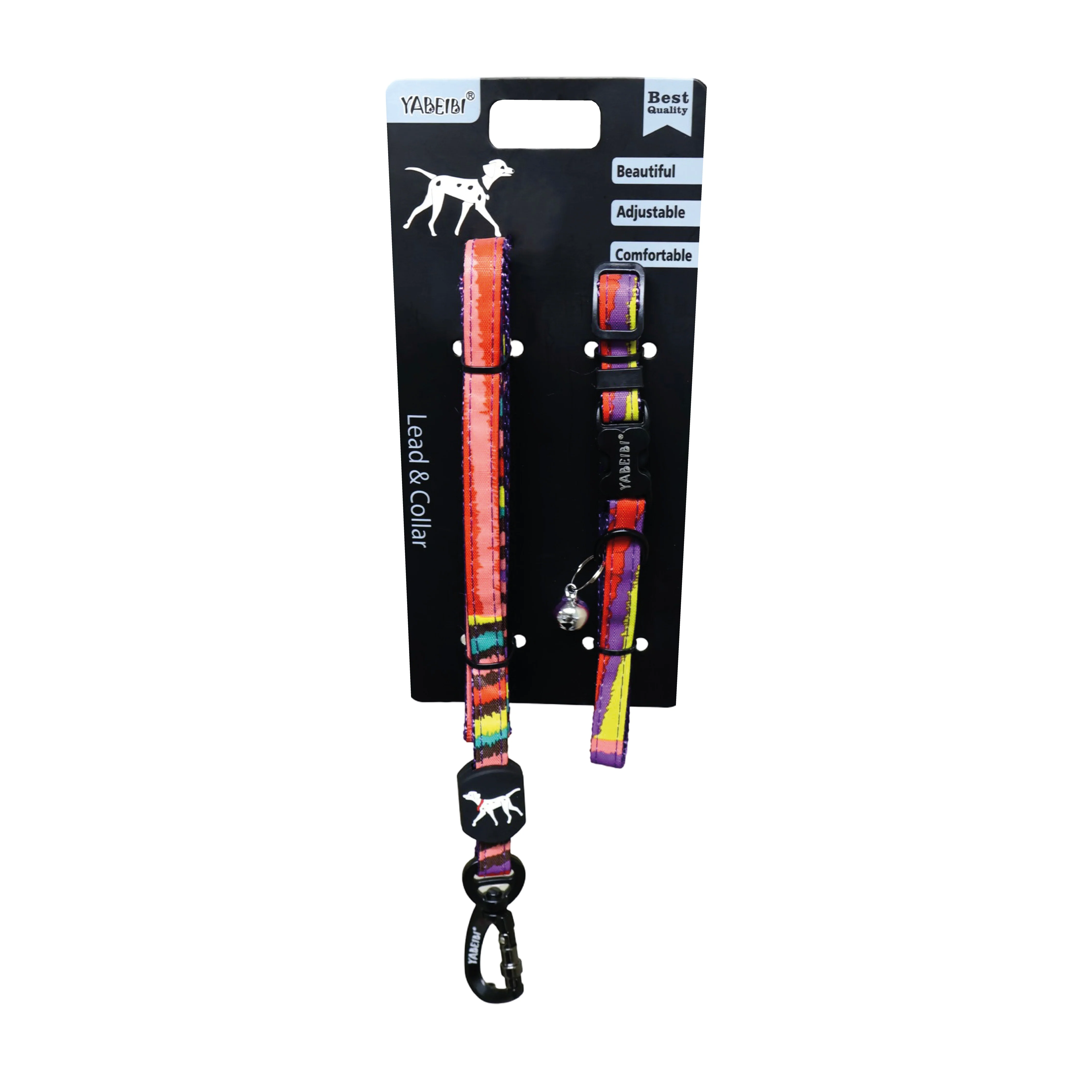 Guia y Collar Purpura 10Mm X 48"