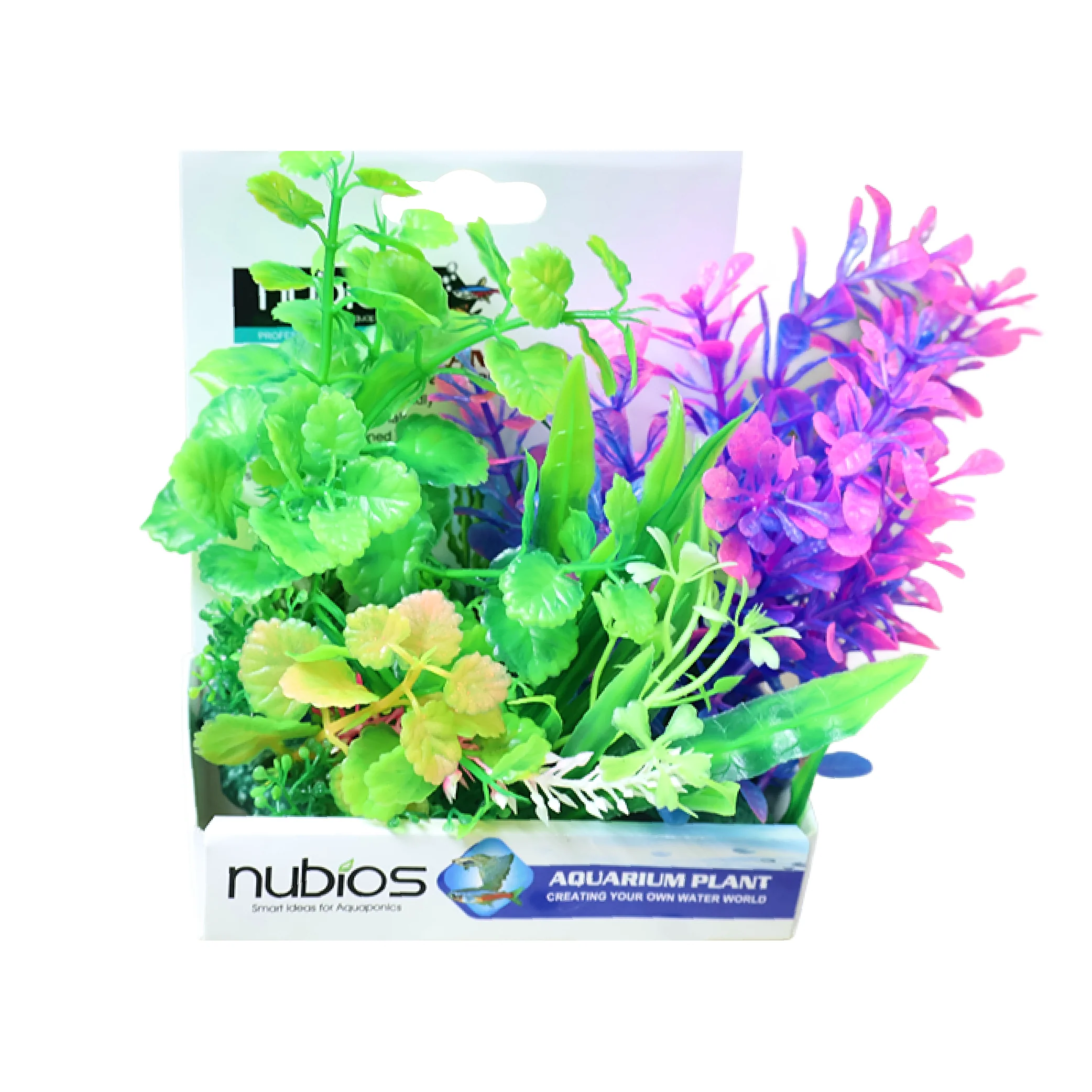 Kit De Plantas Plásticas Para Pecera 01- 4"
