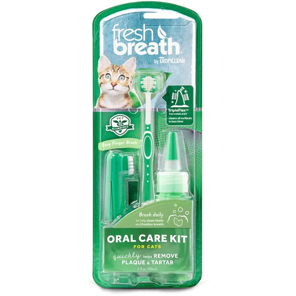 Kit Dental Tropiclean para Gatos