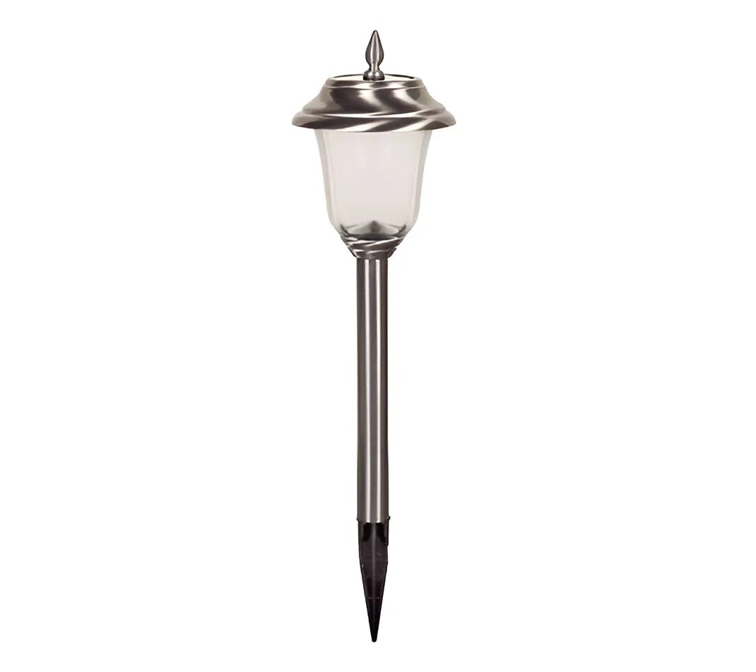 Lampara Solar Acero Inoxidable 16.5"x4.2"