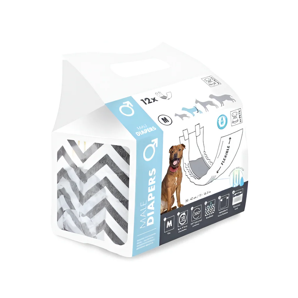 Pañal Para Perro Macho M-Pets - Image 3