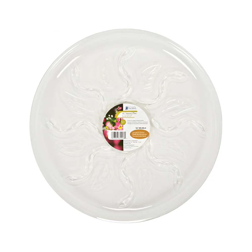Plato Transparente para Potes 10"