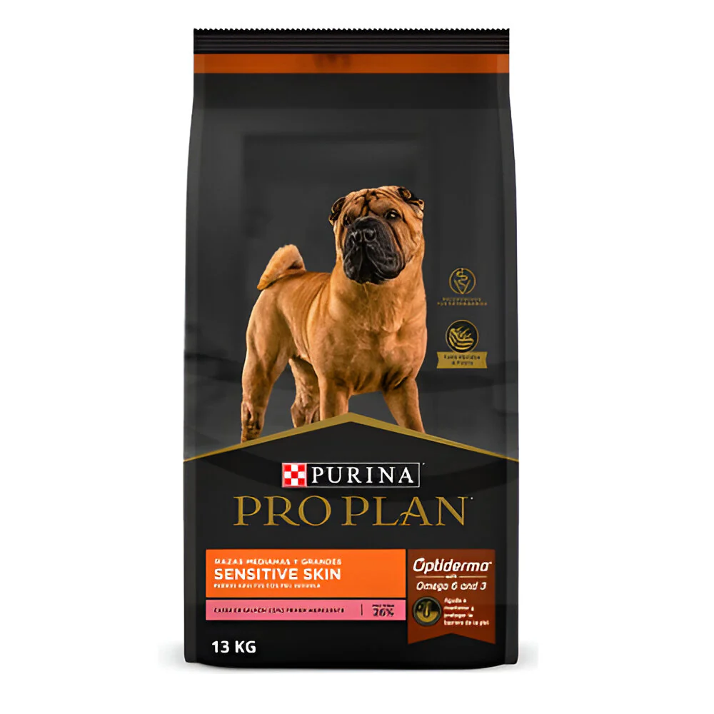 ProPlan Adulto Sensitive Skin  Md/G 13Kg