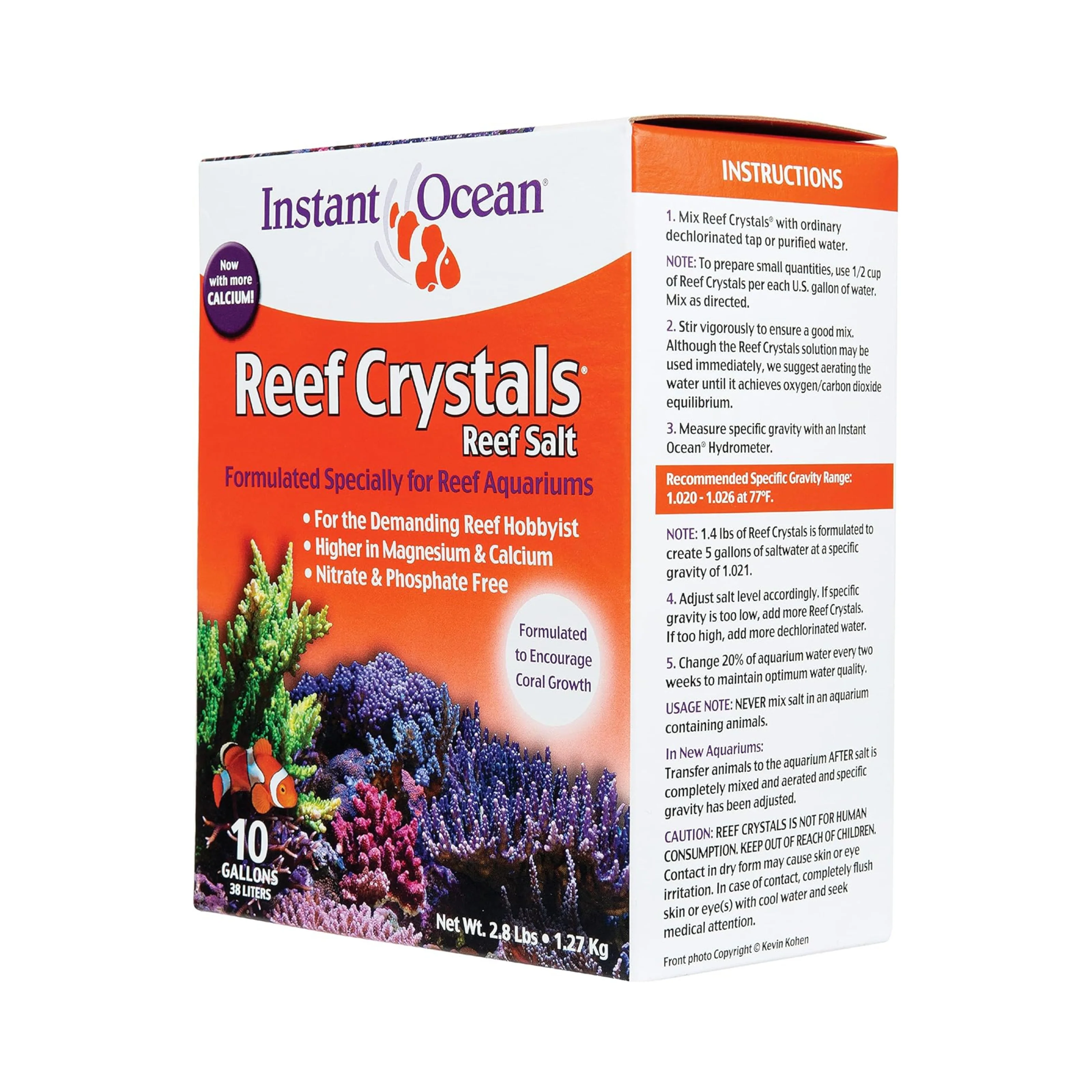 Sal Para Acuario Reef Salt /10 GAL - Image 2
