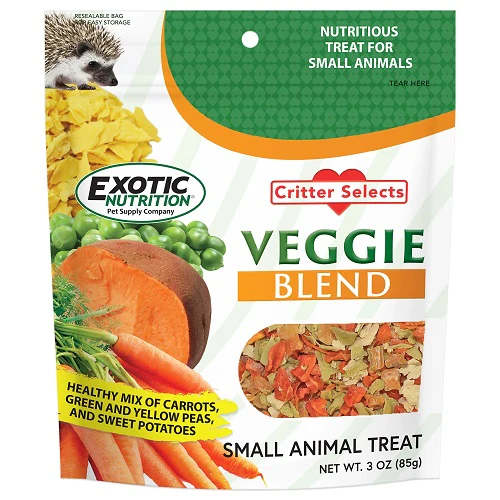 Snacks de Vegetales para Roedores