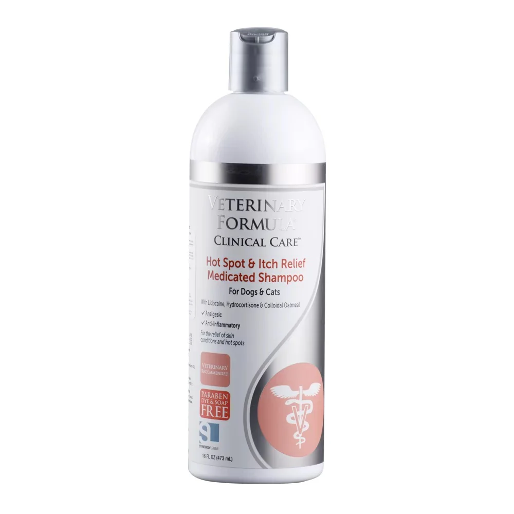 Shampoo  Veterinary Formula Lidocaina e Hidrocortizol 16 Oz