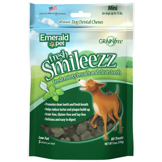 Snack Dental Emerald Pet Smileez para Perro Pequeño