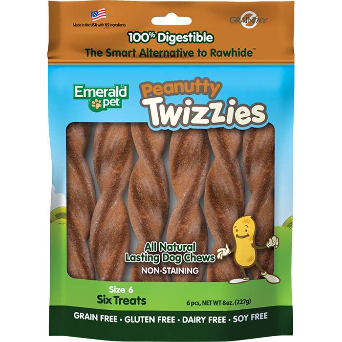 Snack Emerald Pet Torneado Sabor Mantequilla de Maní 6