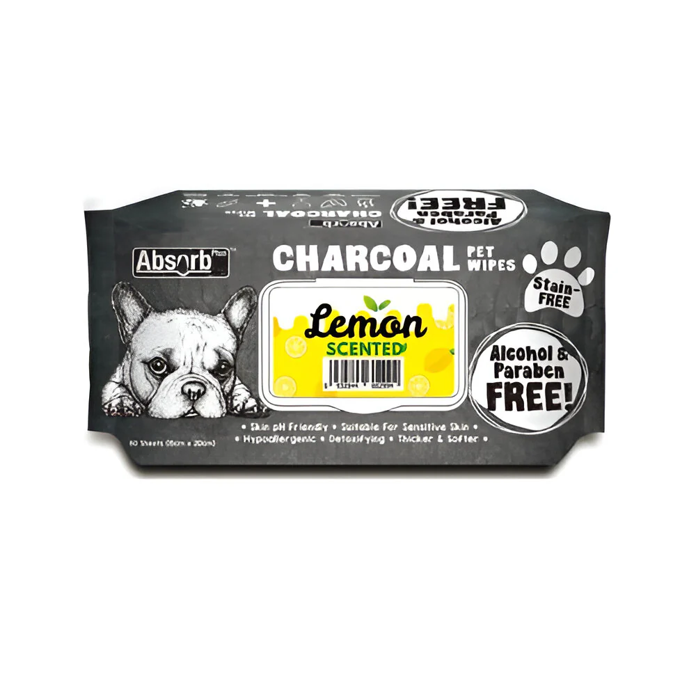 Toallitas Carbon & Limon para Perros