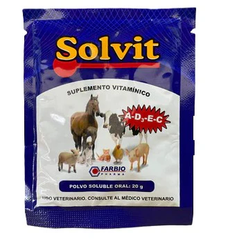 Vitamina Solvit  Ad3E-C X 20G