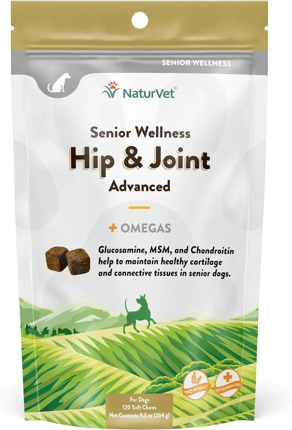 Vitaminas NaturVet Senior para Articulaciones 120 unidades - Image 2
